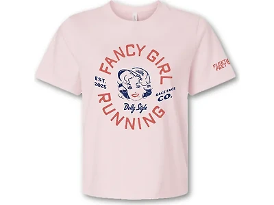 Women's | Fleet Feet Fancy Girl Running Short Sleeve