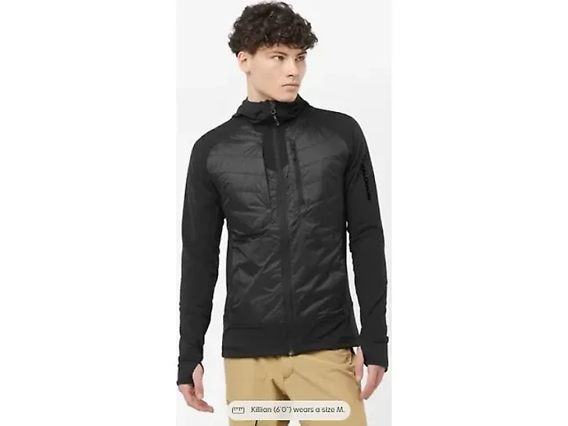 Men's | Salomon Elixir Hybrid Hooded Insulated Jacket