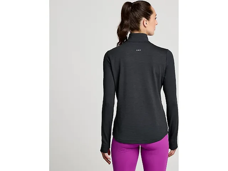 Women's | Saucony Triumph 3D 1/2 Zip - Fleet Feet Exclusive