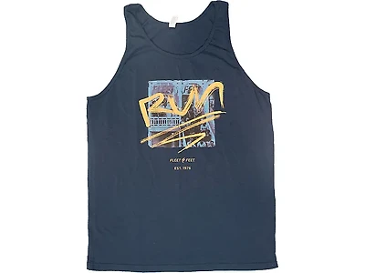 Men's | Fleet Feet 'Run' Jersey Tank - Heritage Collection
