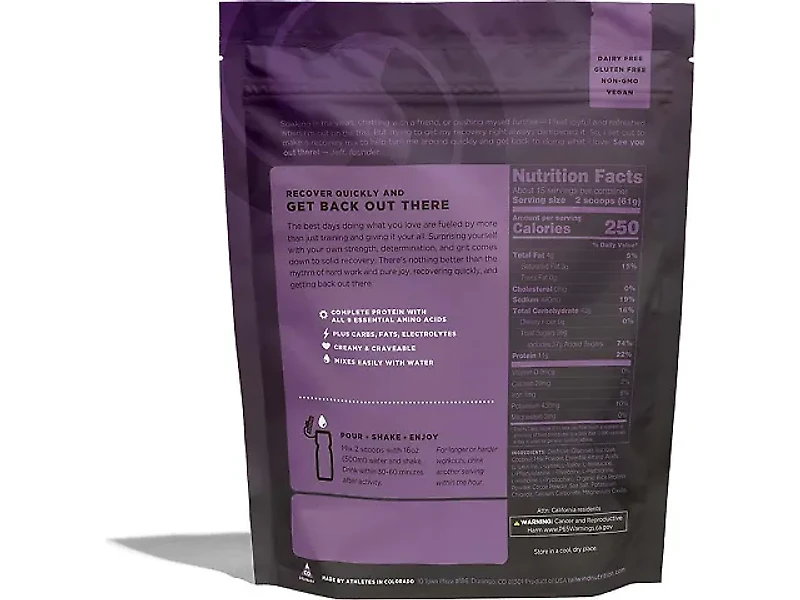 Tailwind Nutrition Recovery Mix 15 Serving