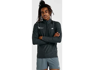 Men's | New Balance NYC Marathon 2025 Space Dye 1/4 Zip