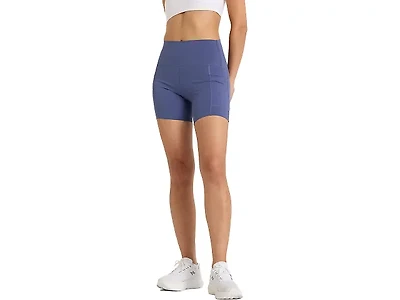 Women's | New Balance Sleek Pocket High Rise 6" Short