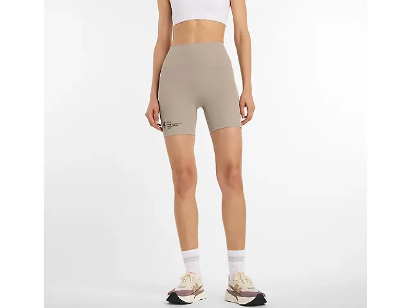 Women's | New Balance NYC Marathon 2025 Rib High Rise Short 6"