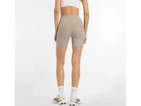 Women's | New Balance NYC Marathon 2025 Rib High Rise Short 6"