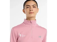 Women's | New Balance NYC Marathon 2025 Essential Space Dye 1/4 Zip