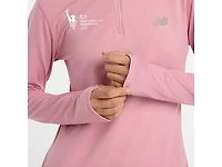 Women's | New Balance NYC Marathon 2025 Essential Space Dye 1/4 Zip