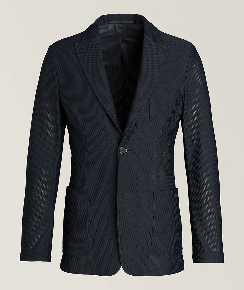 Icon Stretch-Knit Sports Jacket