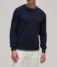 Virgin Wool-Cashmere Sweater