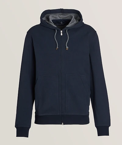 Zip-Up Hooded Sweater