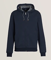 Zip-Up Hooded Sweater