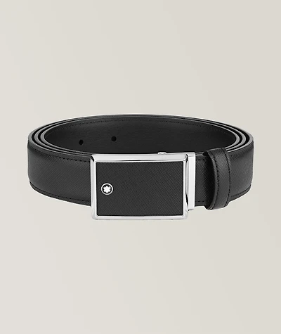 30 mm Saffiano Leather Belt