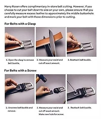 Reversible Leather Belt