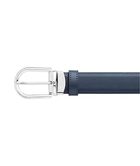Horseshoe Buckle Leather Belt