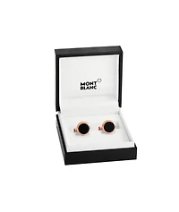 Meisterstück Onyx Round Cufflinks