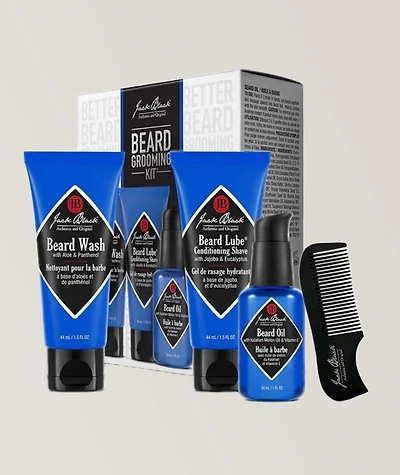 Beard Grooming 4pc Kit