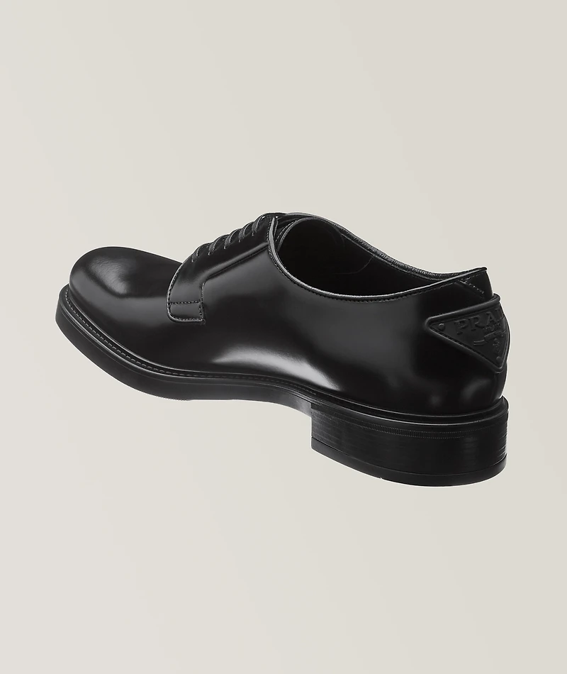 Brushed Leather Derbies