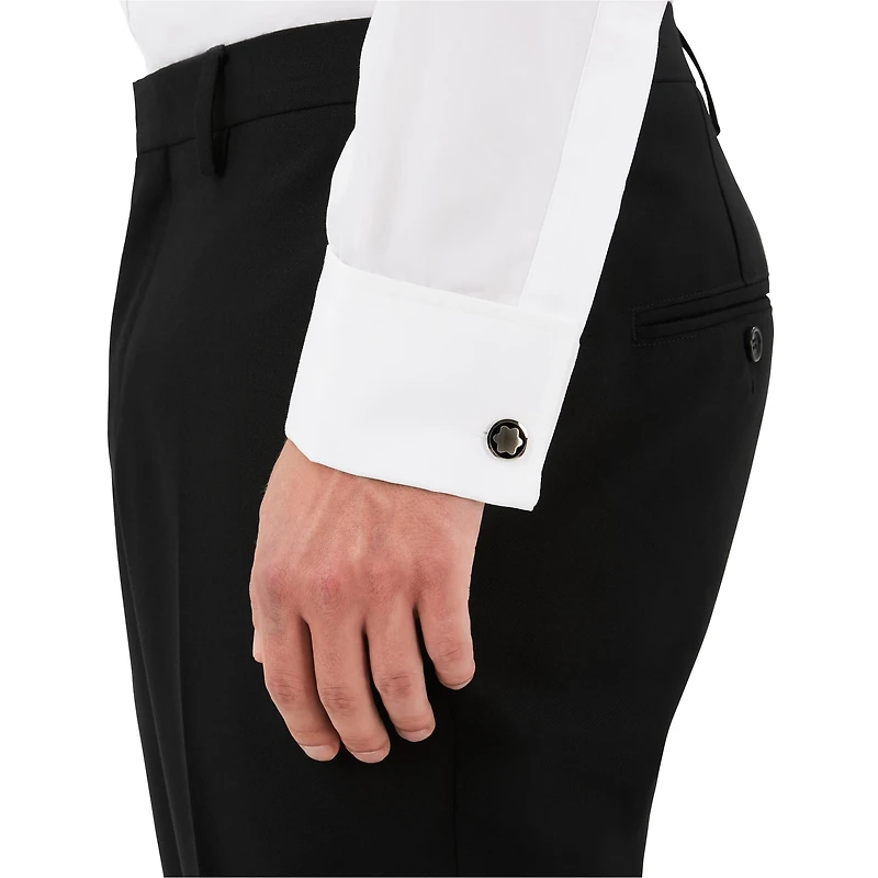 Onyx Snowcap Cufflinks