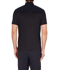 Logo Embroidered Cotton Polo