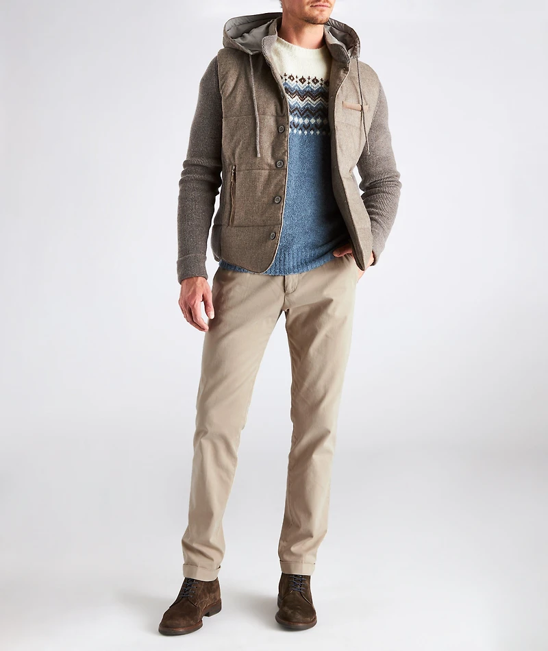 Stretch Jersey Cotton Chinos
