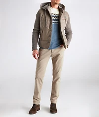 Stretch Jersey Cotton Chinos