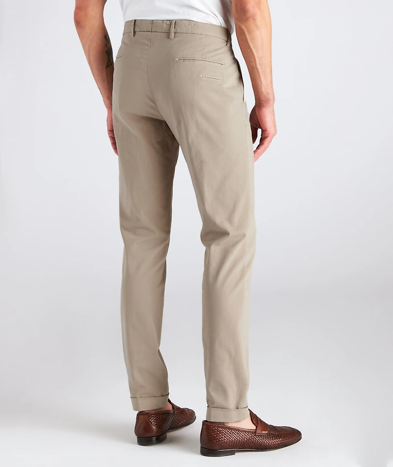 Stretch Jersey Cotton Chinos