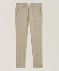Stretch Jersey Cotton Chinos