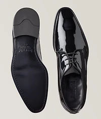Glossy Patent Leather Derbies