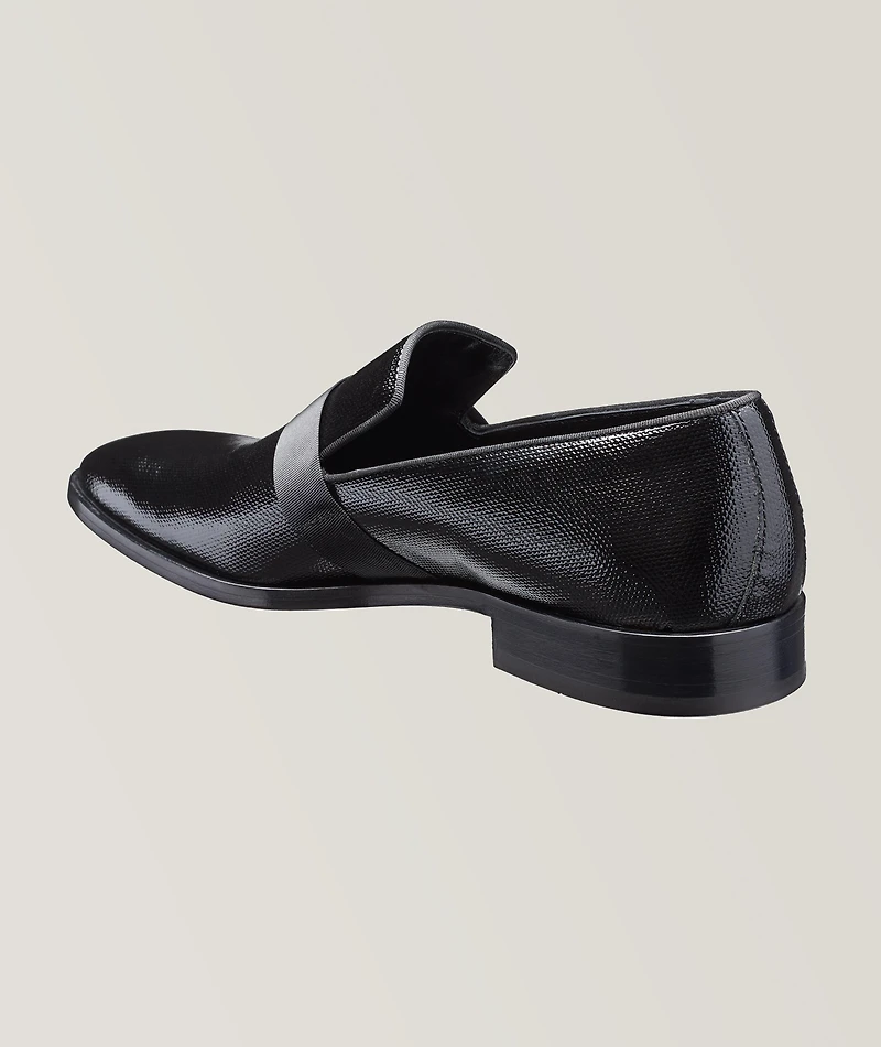 Patent Leather Grosgrain Loafer