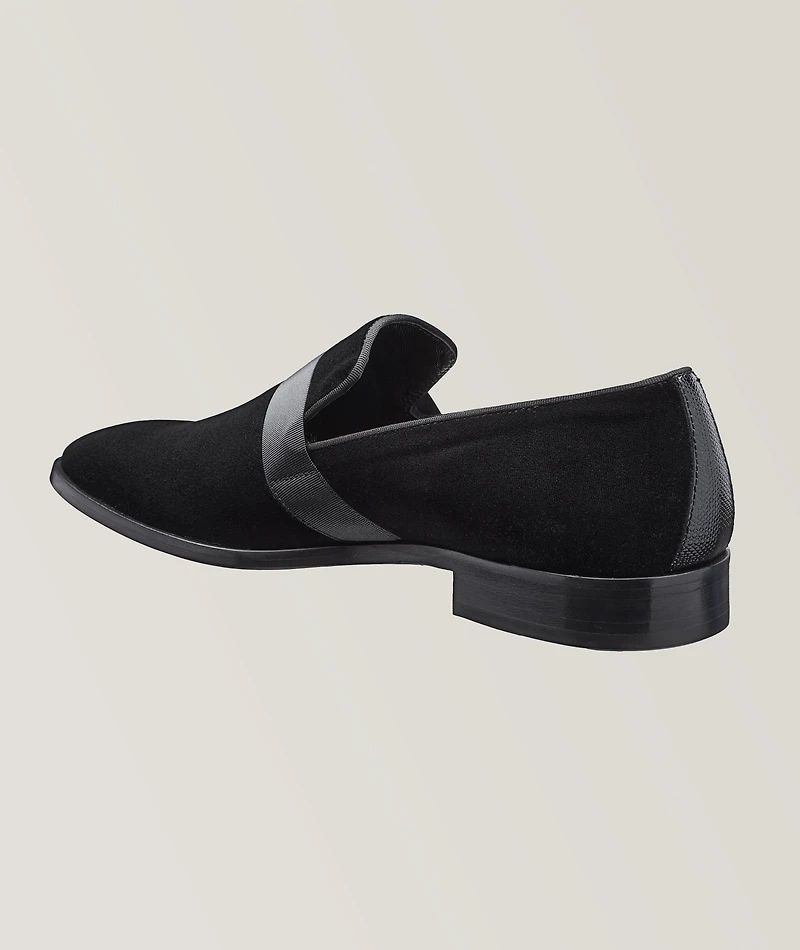 Velvet Grosgrain Loafer