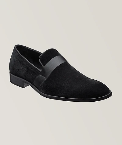 Velvet Grosgrain Loafer