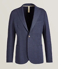 Slim-Fit Stretch-Cotton Sport Jacket