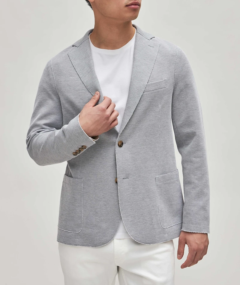 Slim-Fit Stretch-Cotton Sport Jacket