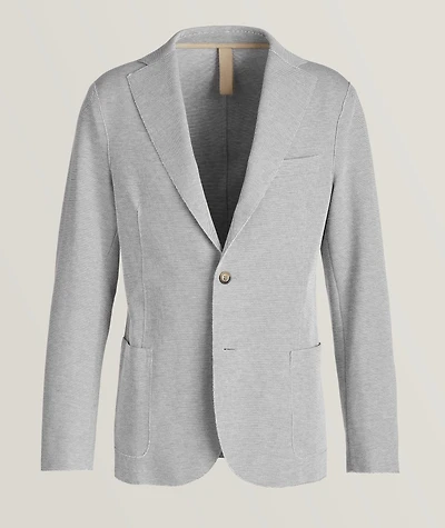Slim-Fit Stretch-Cotton Sport Jacket