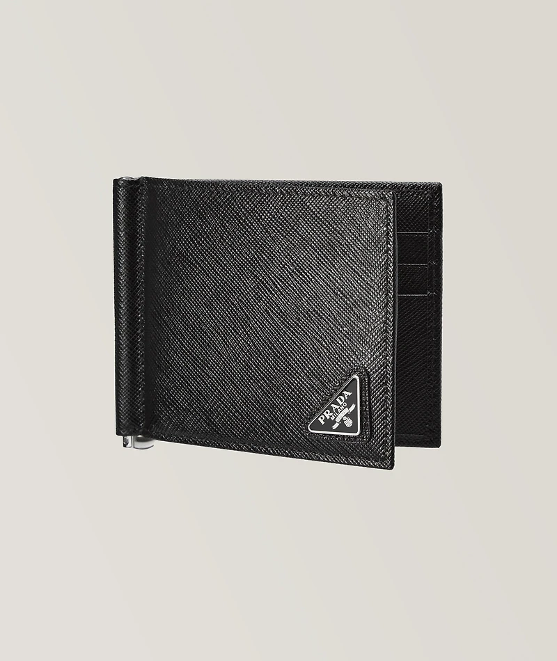 Saffiano Leather Bifold Wallet