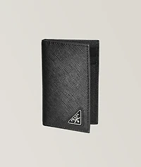 Saffiano Leather Bifold Cardholder