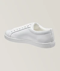 Brushed Leather Sneakers