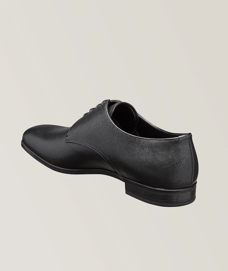 Saffiano Leather Derbies