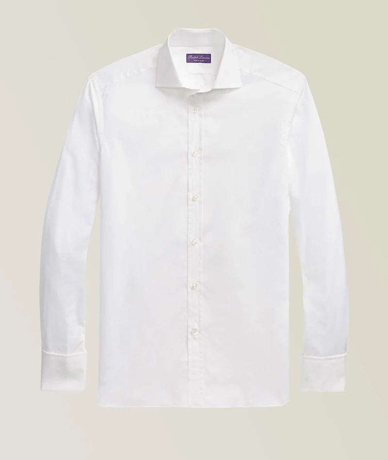Contemporary-Fit Solid Dress Shirt