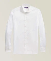 Contemporary-Fit Solid Dress Shirt