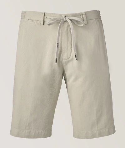 Malibu Cotton-Blend Drawstring Shorts
