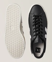 Campo Chrome-free Leather Lace-up Sneakers