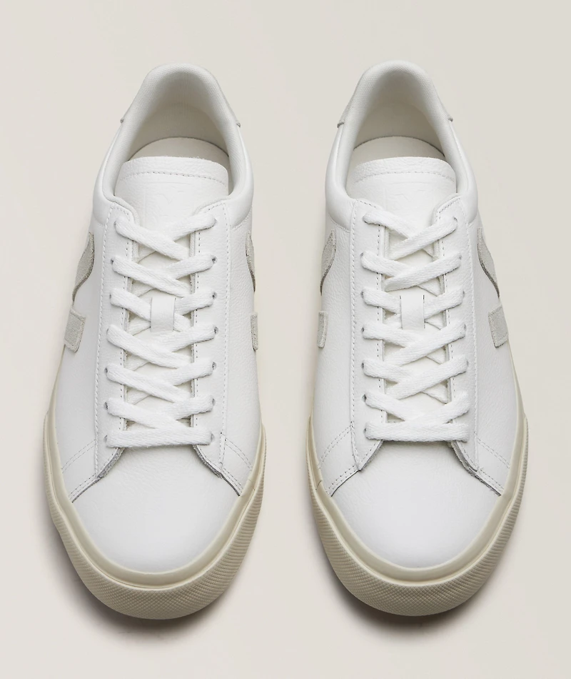 Campo Chrome-free Leather Lace-up Sneakers