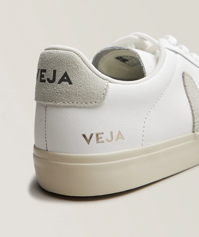 Campo Chrome-free Leather Lace-up Sneakers