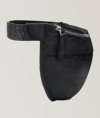 Rider Scritto Leather Belt Bag