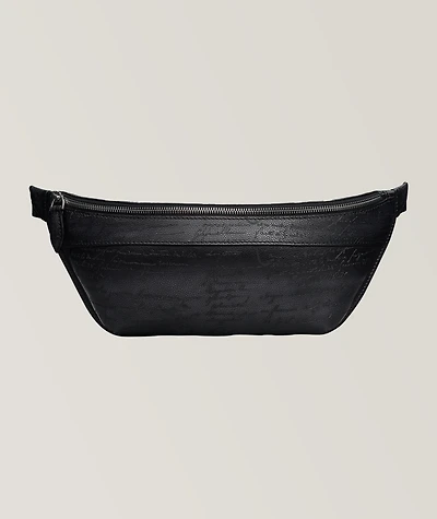 Rider Scritto Leather Belt Bag