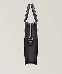 Un Jour Leather Scritto Briefcase