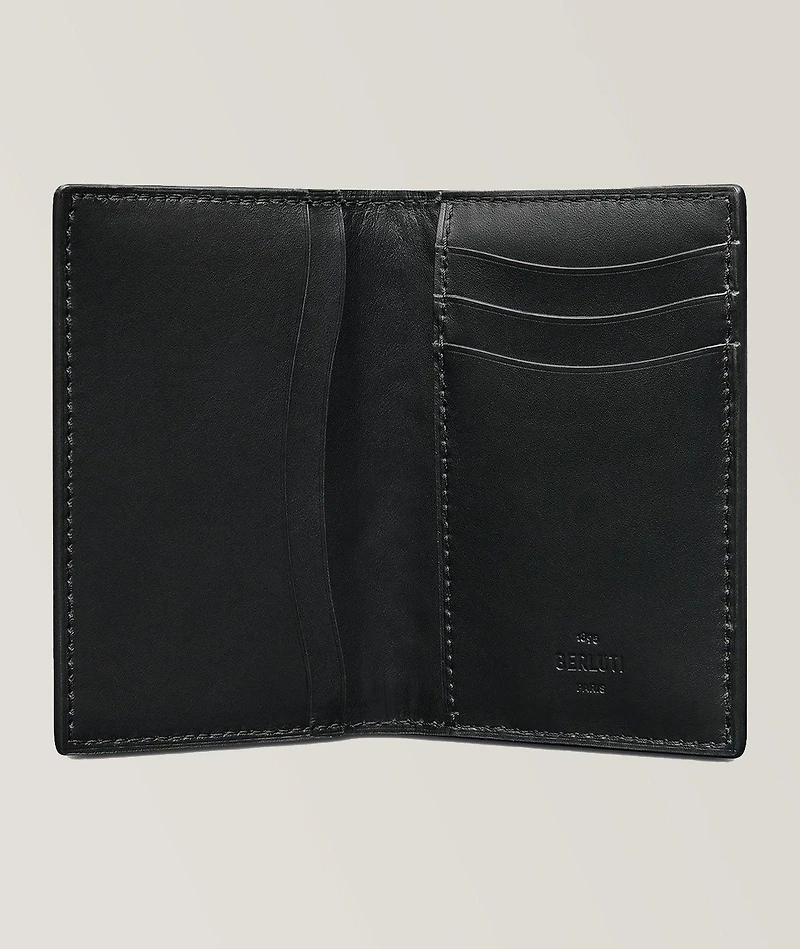 Jagua Scritto Leather Card Holder
