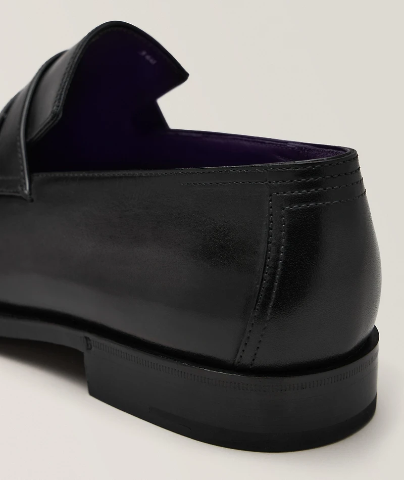 Demesure Leather Penny Loafers