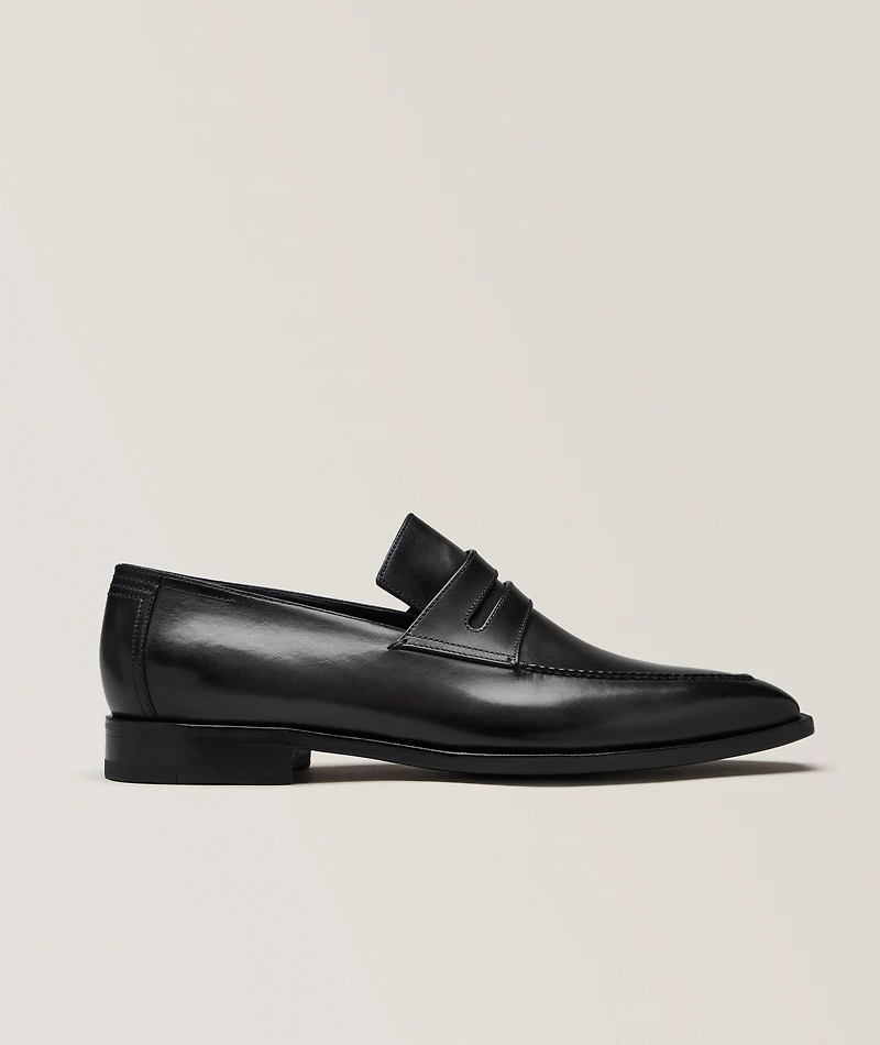 Demesure Leather Penny Loafers
